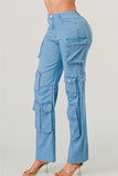 Cargo Denim Jeans